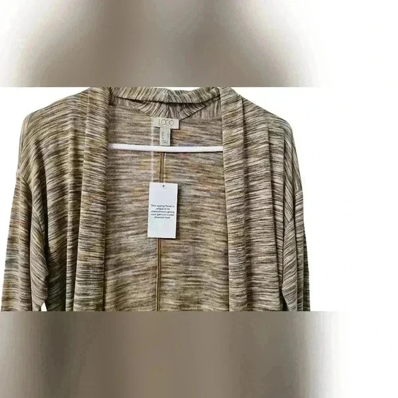 LOGO by Lori Goldstein Duster Cardigan - Picture 5 of 9